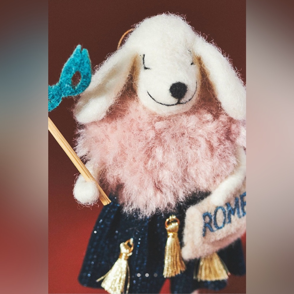 Anthropologie Travel Poodle ornament - Picture 3 of 3